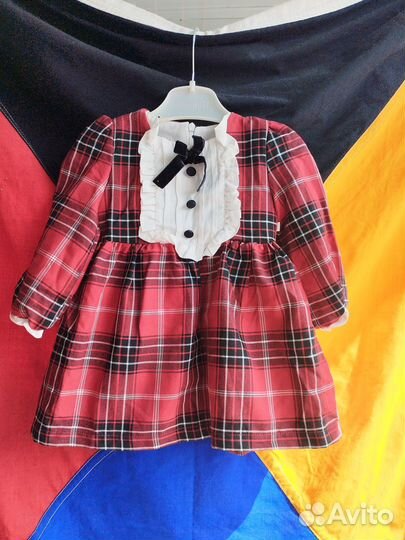 Платье для девочки 80 размер