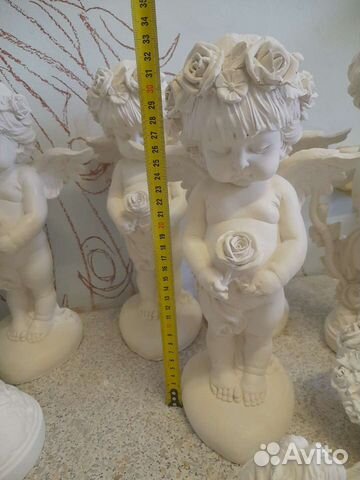 Статуэтка ангел. Гипс
