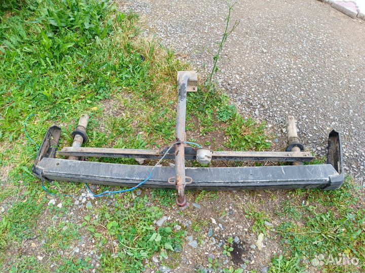 Фаркоп с бампером нива 2121