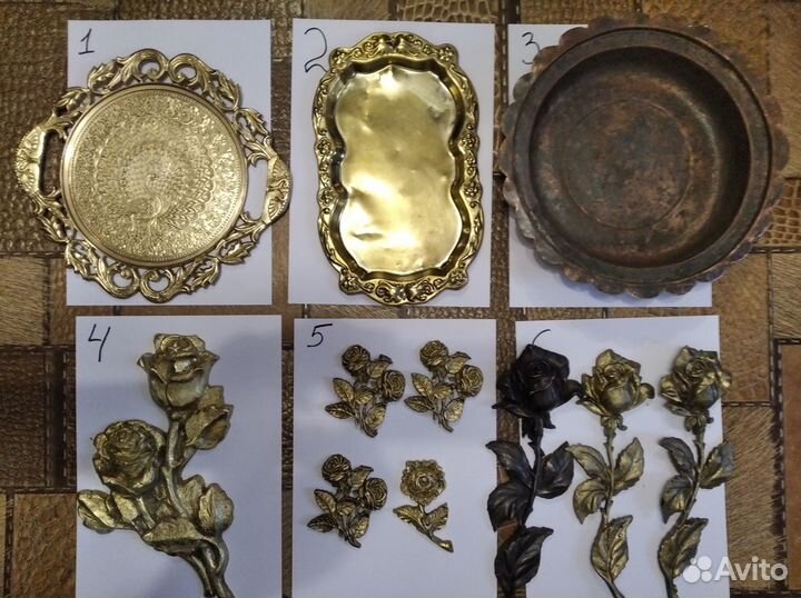 Изделия из Латуни, Бронзы, Меди, Мельхиора