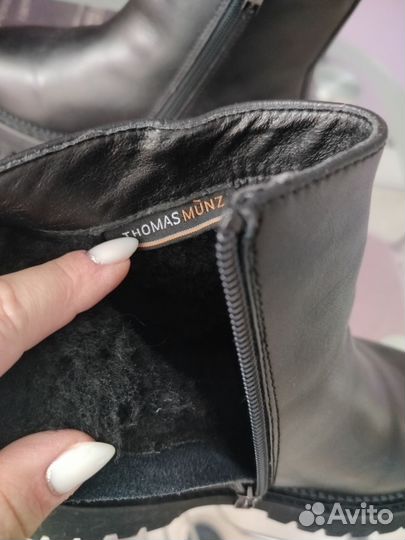 Полусапоги женские зимние 36