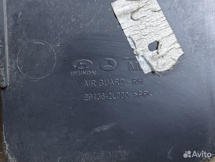 Пыльники радиатора Hyundai i30 FD