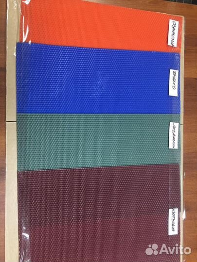 Вощина цветная из натурального воска