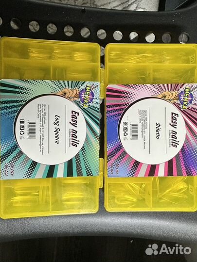 Для наращивания ногтей гелевые типсы