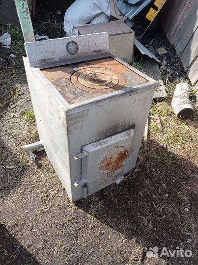 Печь для отопления дома бу