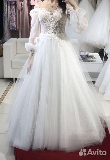 Свадебное платье 48 50 размер