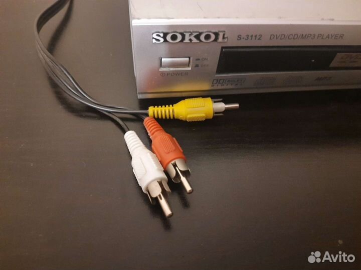 DVD плеер sokol б/у / двдшник / двд плеер
