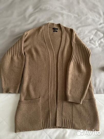 Кардиган с поясом massimo dutti xs