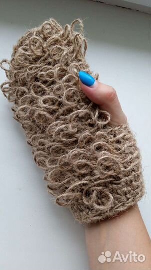 Мочалка натуральная из джута