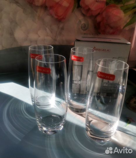 Набор высоких стаканов фирмы Spiegelau