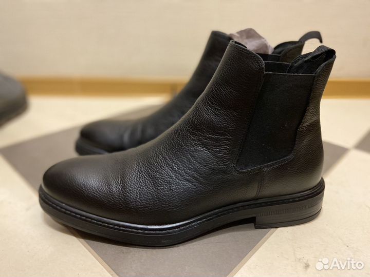 Кожанные ботинки