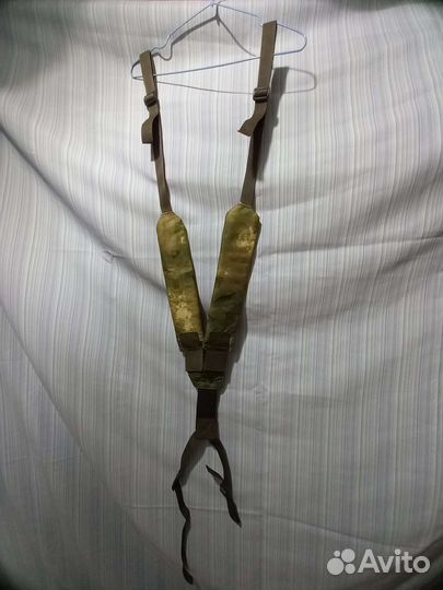 Подтяжки лямки мягкие плечи рпс тактического пояса