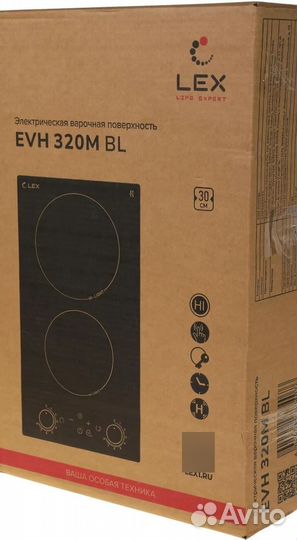 Варочная поверхность Lex EVH 320M BL черный