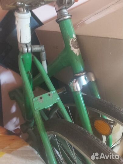 Велосипед Салют,складная рама