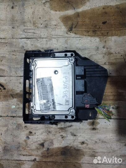 Блок управления двигателем peugeot 308 1 1.66 nn