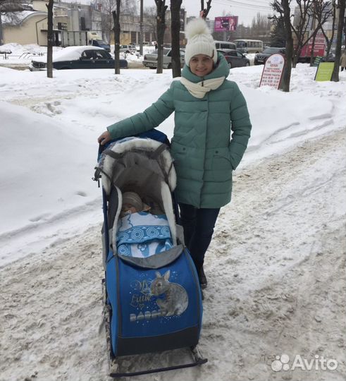 Санки коляска ника 2-7