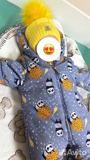 Зимний комбинезон 62 68