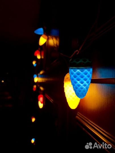 Гирлянды электрические СССР