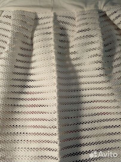 Белая кружевная юбка Acoola р.164 состояние новой