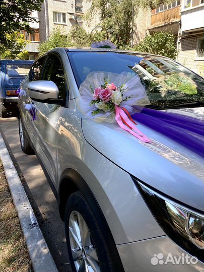Свадебные украшения на машину