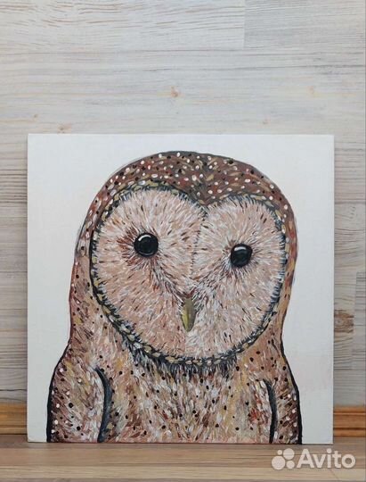 Картина интерьерная сова