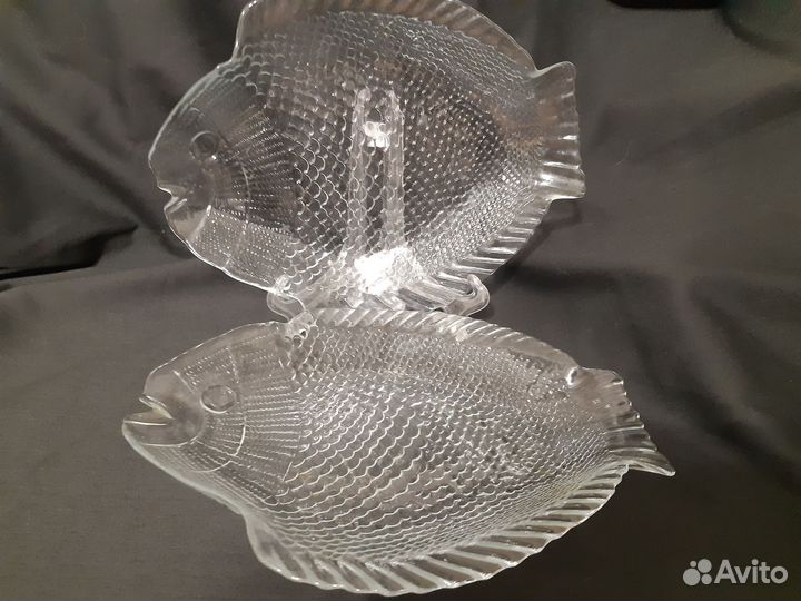 Пара Селедочниц, блюдо для рыбы