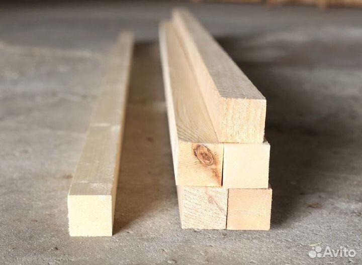 Брусок сухой строганный