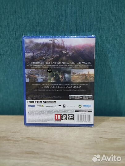 Игра PS5 Metro Exodus. Диск новый