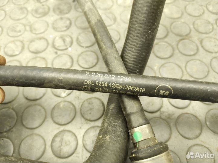 Патрубки охлаждения Mercedes-Benz W220 M113.986