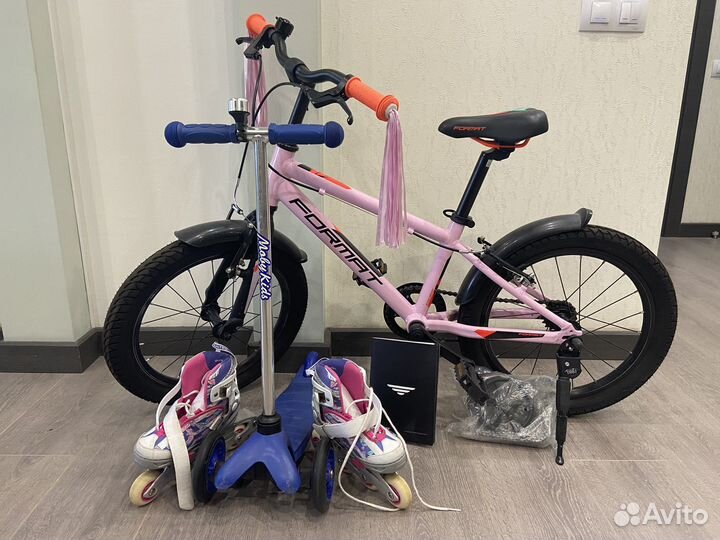 Детский велосипед format 18