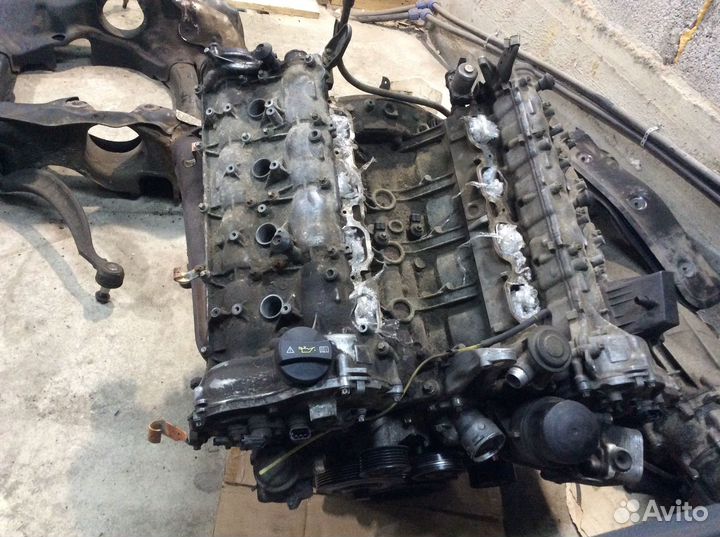 Двигатель M273 E55 5.5 бензин 388л.с Mercedes W221