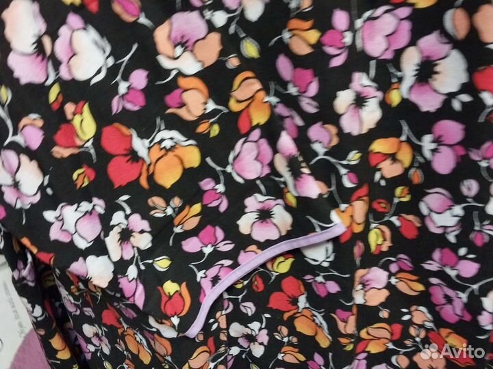 Халат женский фланелевый 70 размер