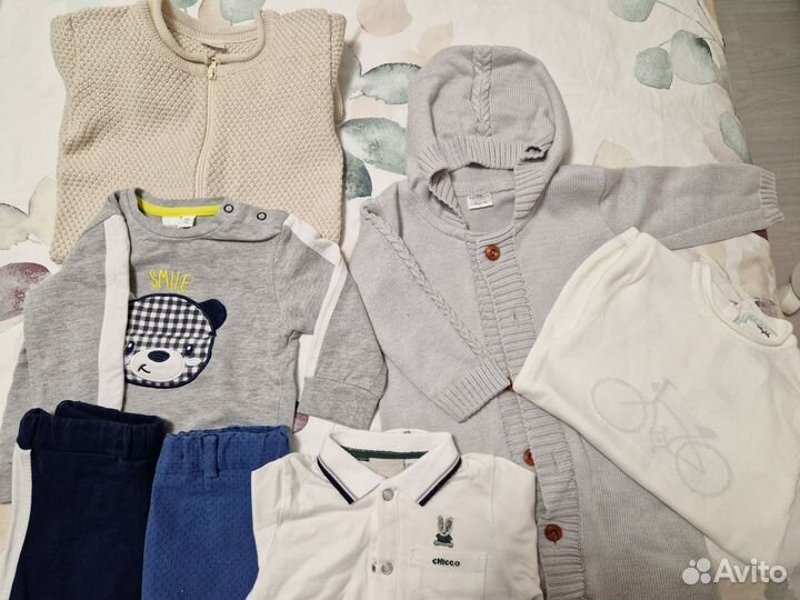 Вещи для мальчика 0-12 месяцев