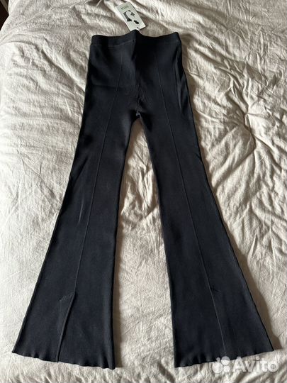 Трикотажные брюки клеш Sela