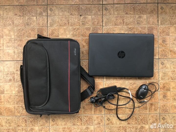 Ноутбук HP 15.6, озу 4Гб, SSD 256Гб