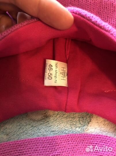 Шапка для девочки 46-50 Hoh loon