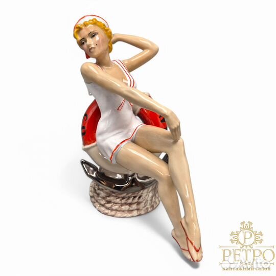 Статуэтка Летняя красавица Англия конец 20 века