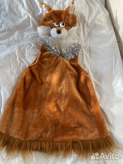 Новогодний костюм белочка, лисичка