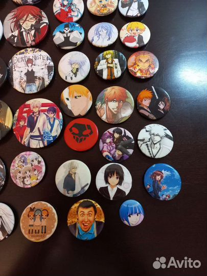 Аниме значки