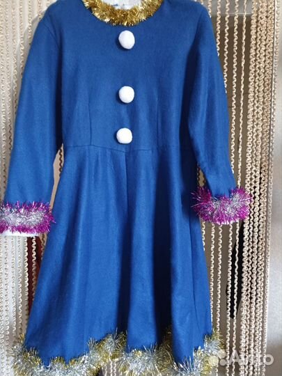 Костюм деда мороза и снегурочки бу