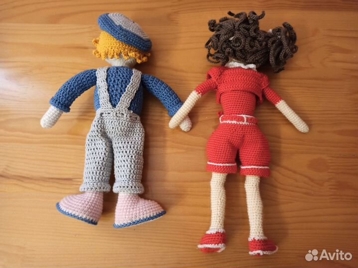 Вязаные игрушки ручной работы