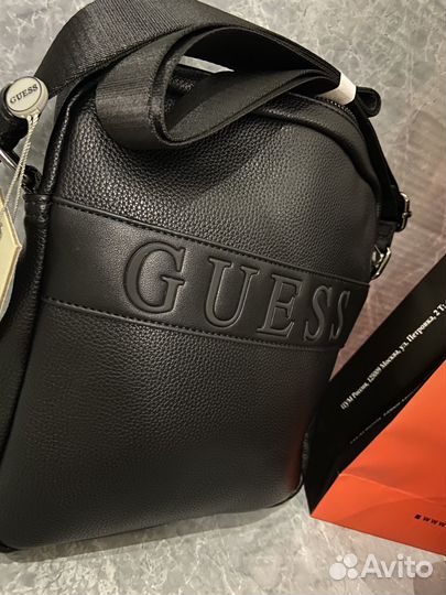 Мужская сумка через плечо guess