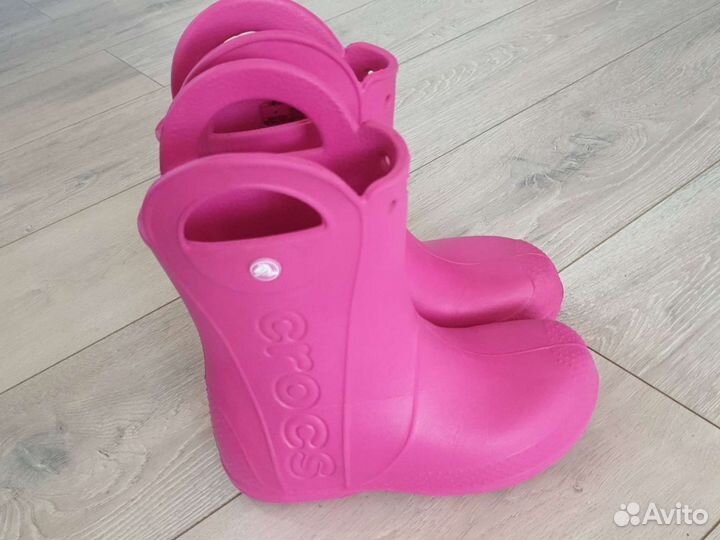 Детские резиновые сапоги crocs j1 (31 размер)