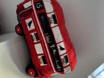 Подушка Красный лондонский автобус