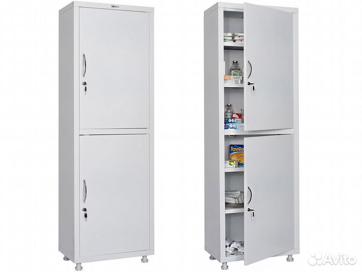 Медицинский шкаф мд 1 1760/SS