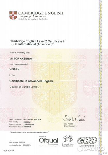 Репетитор английского, немецкого (дистанционно)