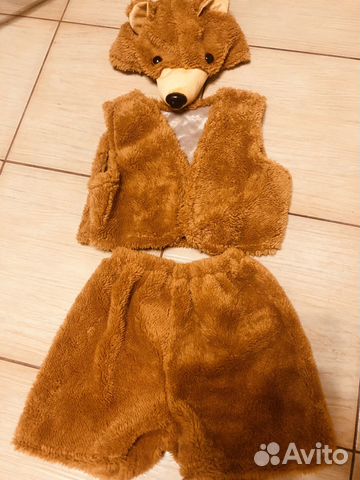 Костюм новогодний медведь