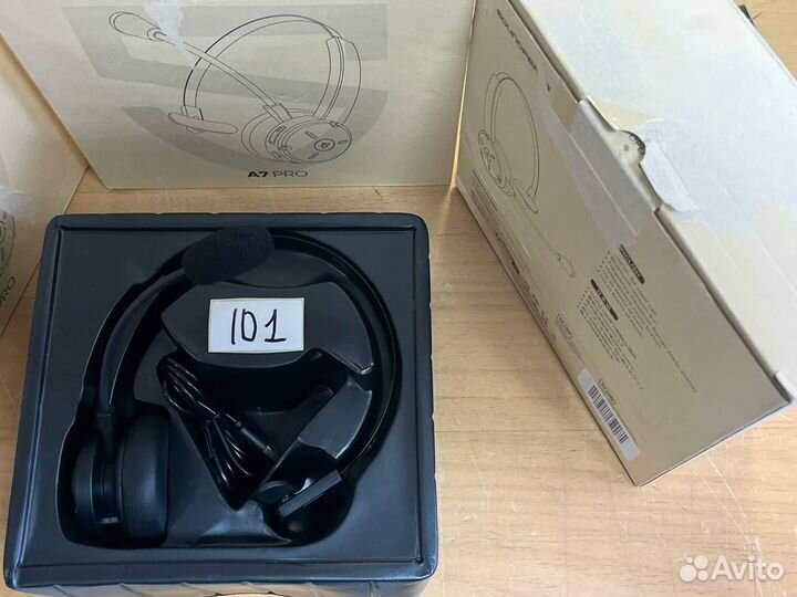 Беспроводная гарнитура Kromix K201B, черная