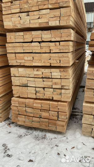 Брус обрезной 100х100х6000мм 1 сорт ГОСТ
