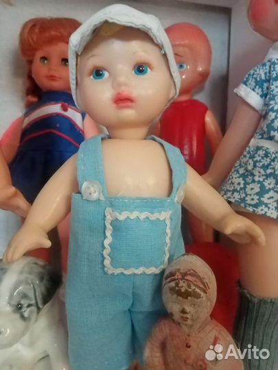 Куклы разных фабрик СССР